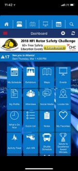 Picture of HAI HELI-EXPO Show Mobile App